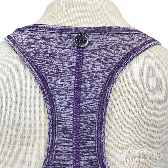 UNIQUELY Lorna Jane Motivational Graphic Racerback Tank Top in Purple Size Mediu - Picture 6 of 11